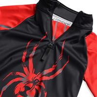 Spyder Bug 1/2 Zip - Little Boy's - Volcano