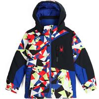 Spyder Challenger Jacket - Little Boy's - Red Combo