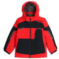 Spyder Leader Jacket - Little Boy's - Volcano