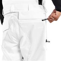Volcom Men's Roan Bib Overall - White