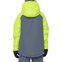 686 Geo Insulated Jacket - Boy's - Green Flash Colorblock