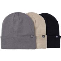 686 Standard Roll Up Beanie 3 pk - Neutral Pack