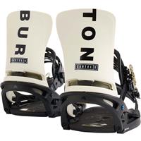 Burton Cartel X EST Snowboard Bindings - Men's - Black / Stout White / Logo