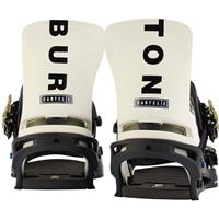 Burton Cartel X Re:Flex Snowboard Bindings - Men's - Black / Stout White / Logo