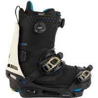 Burton Cartel X Re:Flex Snowboard Bindings - Men's - Black / Stout White / Logo