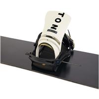 Burton Cartel X Re:Flex Snowboard Bindings - Men's - Black / Stout White / Logo