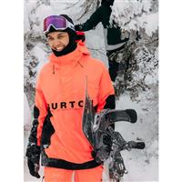 Burton Men's Frostner 2L Anorak Jacket - Tetra Orange / True Black