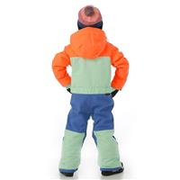 Burton One Piece Toddler Snow Suit - Tetra Orange / Jewel Green