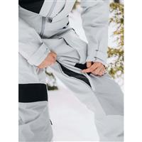 Burton Carbonate Gore-Tex 2L One Piece - Women's - Gray Cloud / Silver Sconce