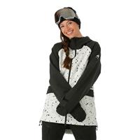 Burton Lalik Jacket - Women's - Stout White Spatter / True Black