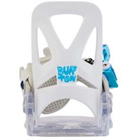 Burton Mini Grom Disc Snowboard Bindings - Youth - White