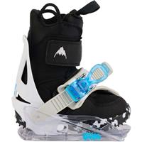 Burton Mini Grom Disc Snowboard Bindings - Youth - White