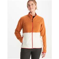 Marmot Women's Rocklin Full Zip Jacket - Copper / Papyrus
