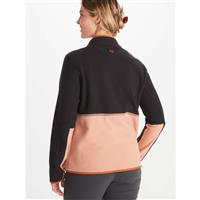Marmot Women's Rocklin 1/2 Zip - Black / Rose Gold