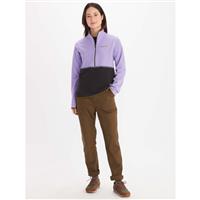 Marmot Women's Rocklin 1/2 Zip - Paisley Purple / Black