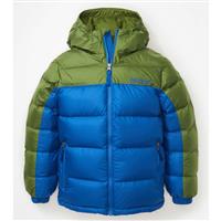 Marmot Guides Down Hoody - Youth - Dark Azure / Foliage