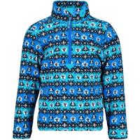 Obermeyer Superior Gear Zip Top - Forest Flake Blue (22126)