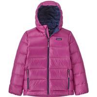 Patagonia Youth Hi-Loft Down Sweater Hoody - Youth - Amaranth Pink (AMH)