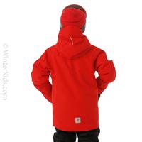 Reima Tieten Reimatec Jacket - Youth - Tomato Red