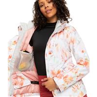 Roxy Jetty Jacket - Women's - Bright White Tenderness (WBB2)