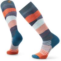 Smartwool Ski Targeted Cushion Pattern OTC Socks - Unisex - Twilight Blue