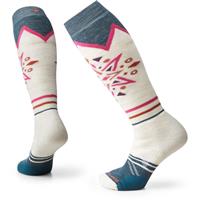 Smartwool Ski Full Cushion Mountain Snowflake Pattern OTC Socks - Women's - Moonbeam