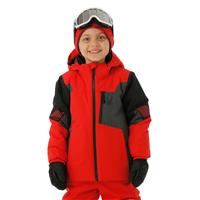 Spyder Mini Leader Jacket - Boy's - Volcano