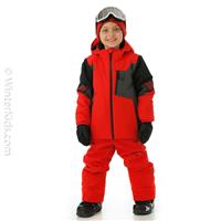 Spyder Mini Leader Jacket - Boy's - Volcano