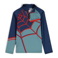 Spyder Web Zip T-Neck - Boy's - Tundra