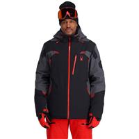 Spyder Leader Jacket - Men's - Black Volcano