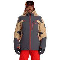 Spyder Leader Jacket - Men's - Ebony Tannin