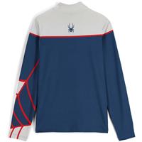 Spyder Spirit of '78 Zip T-Neck - Men's - Glacier Abyss