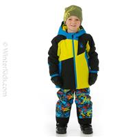 Spyder Ambush Jacket - Toddler - Citron