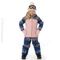 Spyder Conquer Jacket - Toddler Girl's - Nites Glow