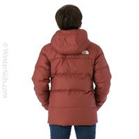 The North Face North Down Fleece-Lined Parka - Girl's - Wild Ginger