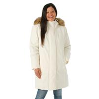 The North Face Arctic Parka - Women's - Gardenia White / Silver Grey Leopard Print