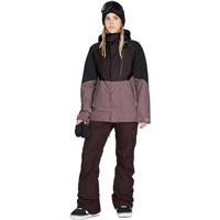 Volcom Aris Ins Gore Jacket - Women's - Black Plum