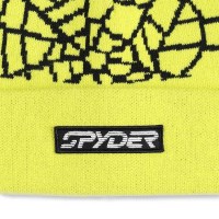 Spyder Boy's Nebula Hat - Acid Yellow