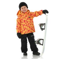 Burton Toddlers' Hillslope 2L Jacket - Fur Goldenrod