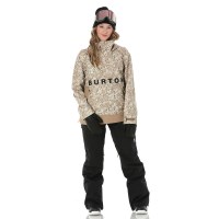 Burton Women's Frostner Anorak - Snowfall Camo / Summit Taupe