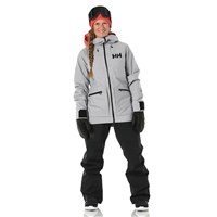 Helly Hansen Powderqueen 3.0 Jacket - Women's - Grey Melange