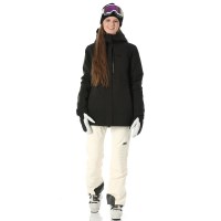 Helly Hansen Women's Snowplay Long Insulated Ski Jacket - Black (990)