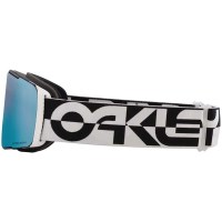 Oakley Line Miner Pro L Goggle - Black White Duality Frm w/ Prizm Sapphire Irid & Prizm Torch Irid Lens (OO7136-10)