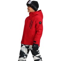 Obermeyer Teen Gent's Jacket - Red Rapid