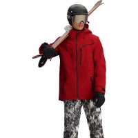 Obermeyer Men's Foraker Shell Jacket - Rustic Red