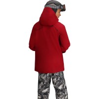 Obermeyer Men's Foraker Shell Jacket - Rustic Red
