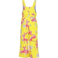 Obermeyer Girl's Snoverall Print Pant - Floral Fauna