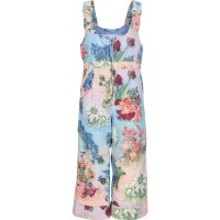 Obermeyer Girl's Snoverall Print Pant - Sunset Flowers