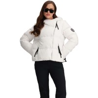 Obermeyer Women's Calypso Down Jacket - White Zebra
