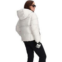 Obermeyer Women's Calypso Down Jacket - White Zebra
